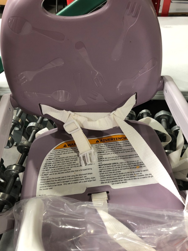 Photo 1 of Chicco Pocket Snack Booster Seat, Lavender