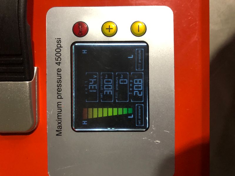 Photo 6 of ***POWERS ON - UNABLE TO TEST FURTHER***
Digital display auto stop 12v 110v pcp air compressor 4500psi