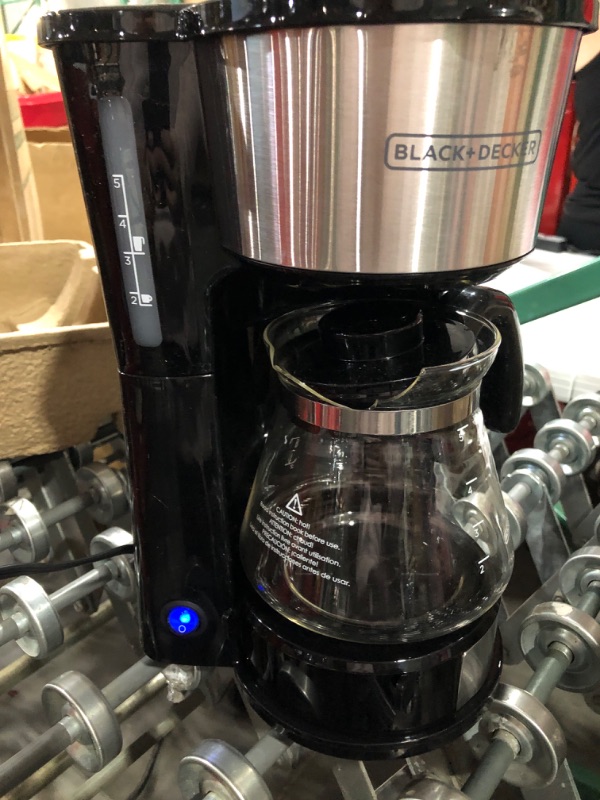 Photo 3 of **FOR PARTS**see notes**Black+Decker™ 4-in-1 5-Cup* Station Coffeemaker