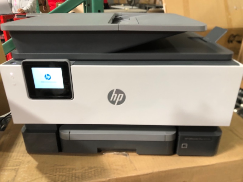 Photo 2 of HP OfficeJet Pro 9018e Wireless Color All-in-One Printer with Bonus 6 Months Instant Ink with HP+ (1G5L5A)