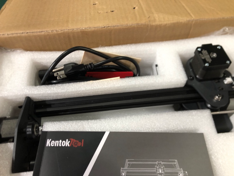 Photo 4 of * missing hardware * 
KENTOKTOOL LE400PRO Laser Engraver, 50W High Accuracy Laser Engraver, 5.5-6W Laser Power Compressed Spot Engraver 