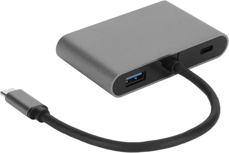 Photo 1 of 5 in 1 TypeC USB HUB, Multifunction Docking Station TypeC to HDMIDPVGAUSBPD Interface HUB Adapter