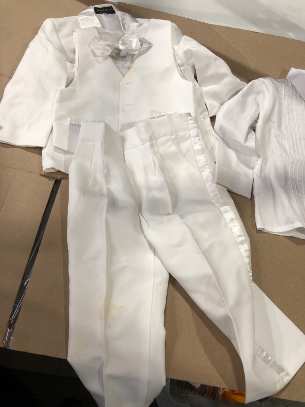 Photo 7 of Dressy Daisy Baby Boy' 5 Pcs Set Formal Tuxedo Suits No Tail Wedding Christening Outfits