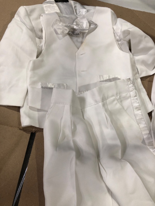 Photo 2 of Dressy Daisy Baby Boy' 5 Pcs Set Formal Tuxedo Suits No Tail Wedding Christening Outfits