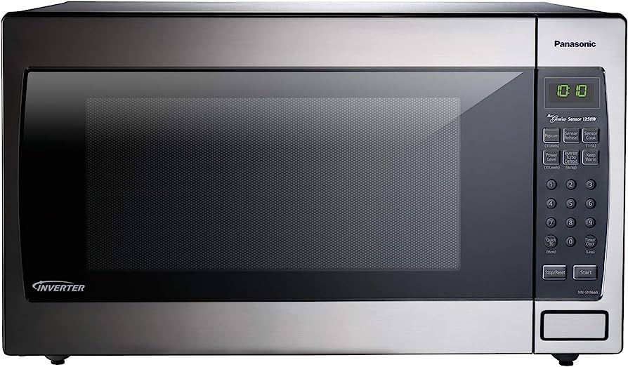 Photo 1 of Panasonic Microwave Oven NN-SN966S Stainless Steel Countertop/Built-In with Inverter Technology