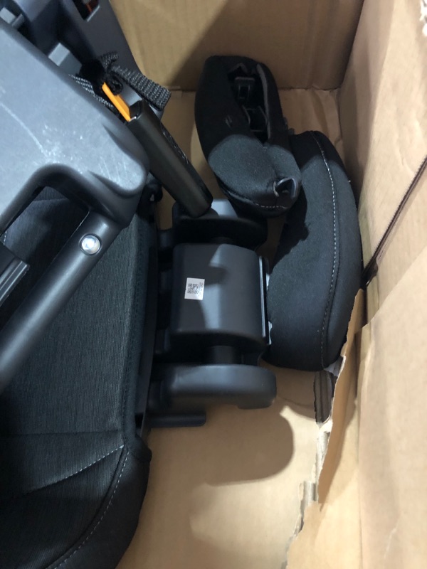 Photo 1 of Chicco KidFit ClearTex Plus 2-in-1 Belt-Positioning Booster Car Seat, Backless and High Back Booster Seat, for Children Aged 4 Years and up and 40-100 lbs. | Obsidian/Black KidFit Plus with ClearTex® No Chemicals Obsidian