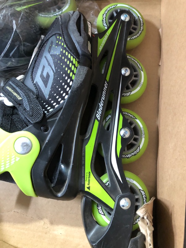 Photo 4 of Bladerunner by Rollerblade Phoenix Boys Adjustable Fitness Inline Skate Size 12 junior-2