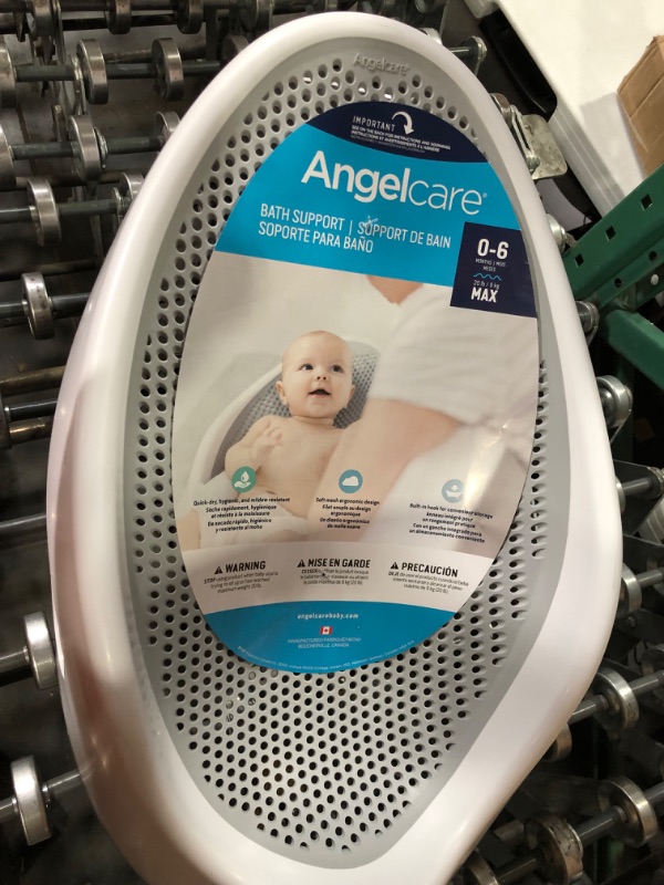 Photo 1 of Angelcare Baby Bath Support (Grey) | Ideal for Babies Less than 6 Months Old