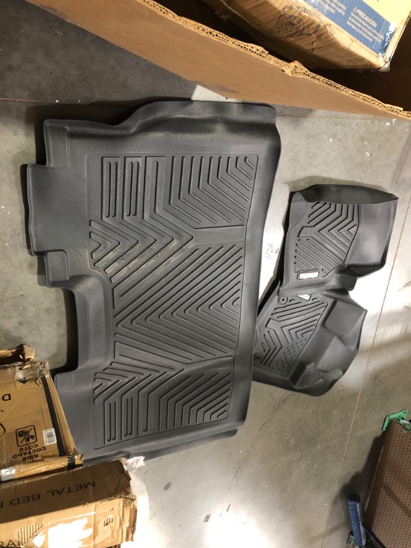 Photo 2 of *SIMILAR TO STOCK* SUPER LINER Floor Mats Compatible for Tesla Model Y 5-Seat 2021-2023