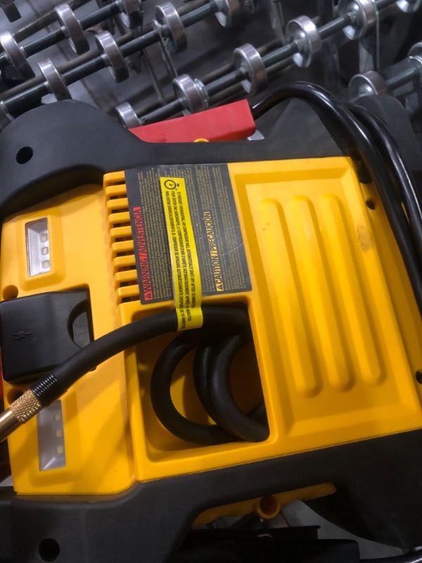 Photo 7 of ***NO CHARGER - UNABLE TO TEST***
DEWALT DXAEPS14 1600 Peak Battery Amp 12V Automotive Jump Starter/Power Station