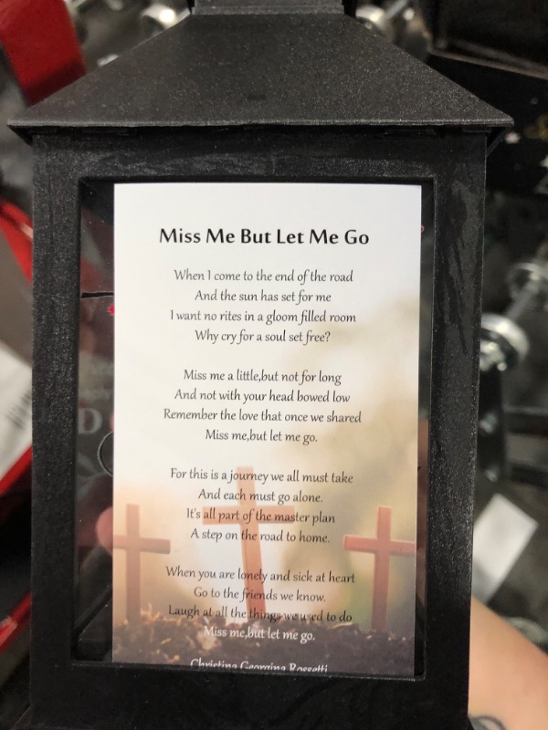 Photo 1 of 105FT Colored Christmas Lights, 300 LED Connectable Fairy Twinkle Light Indoor Lights String with Remote & Memorial Lantern Bereavement Gifts in Memory of Loved One Memorial