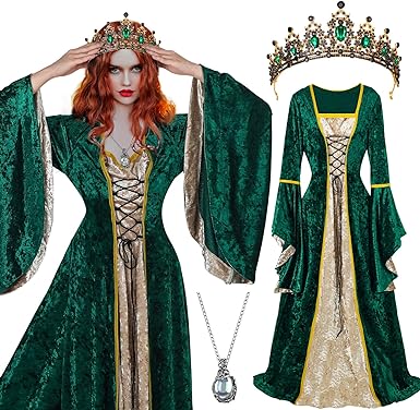 Photo 1 of *SIMILAR TO STOCK* Leumoi 6 Pcs Halloween Women Renaissance Costumes