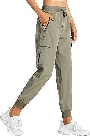 Photo 1 of Libin Women's Cargo Joggers Lightweight Quick Dry