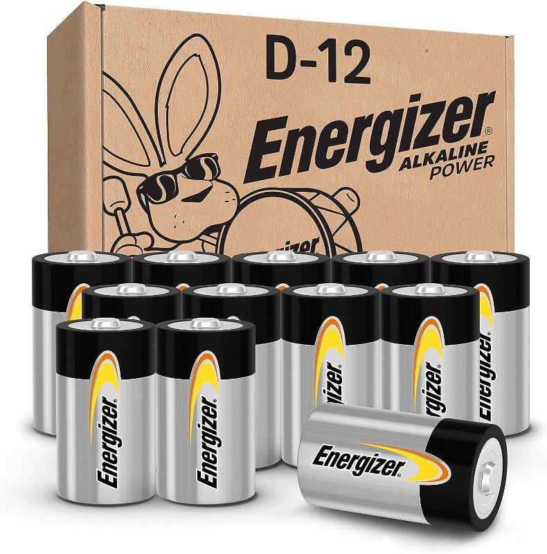 Photo 1 of 
Energizer Alkaline Power D Batteries (12 Pack)