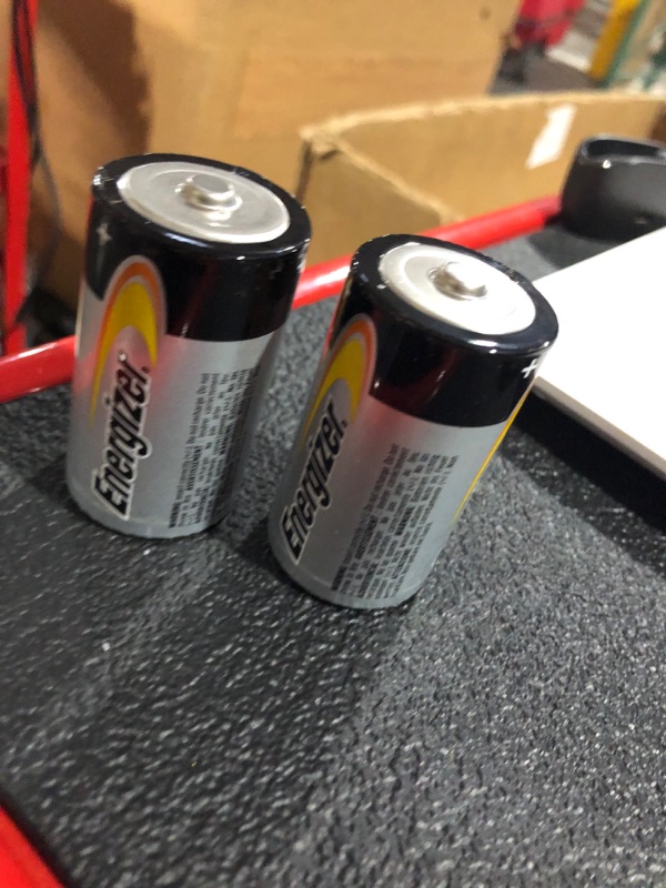 Photo 1 of Energizer Alkaline Power D Batteries (12 Pack), Long-Lasting Alkaline Size D Batteries - Packaging May Vary