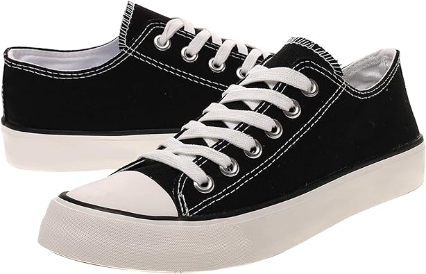 Photo 1 of Canvas Shoes Sneakers for Women Fashion Low Top Lace Up (SIZE 9)