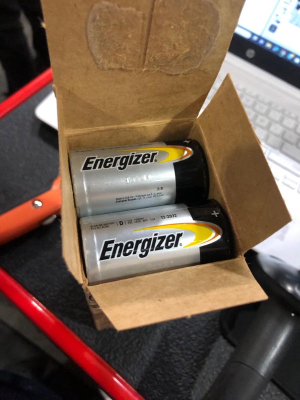 Photo 3 of Energizer Alkaline Power D Batteries (12 Pack), Long-Lasting Alkaline Size D Batteries - Packaging May Vary