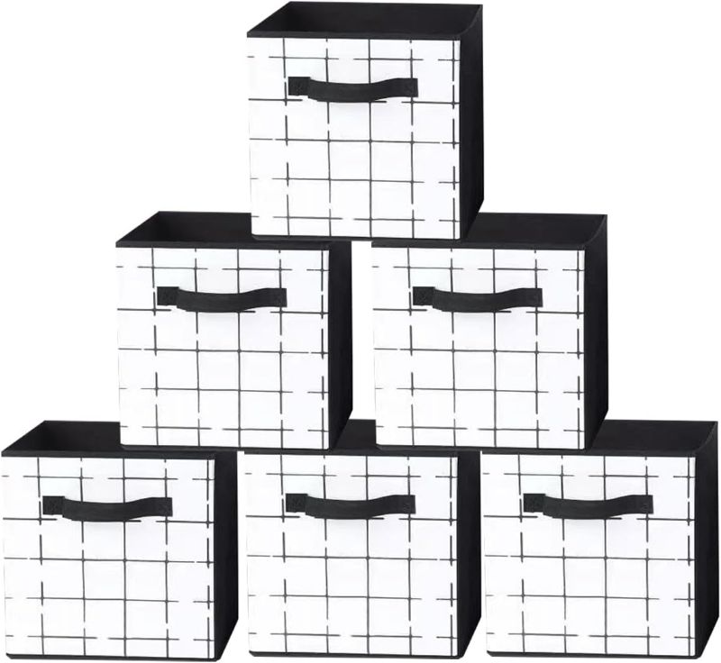 Photo 1 of  Storage Cubes, 11 Inch Cube Storage Bins 4 PACK 