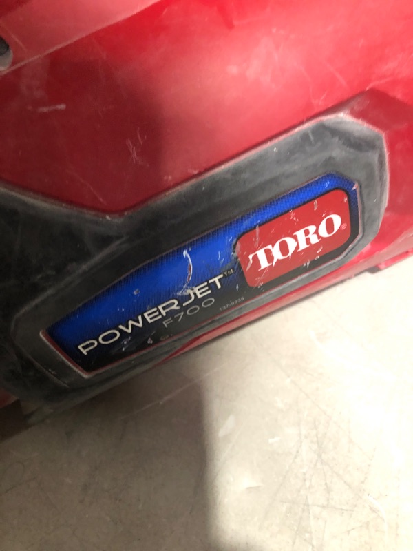 Photo 3 of * used * damaged * see all images *
TORO Leaf Blower F700