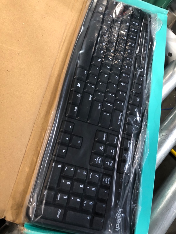 Photo 2 of Logitech K120 Wired Keyboard - Black