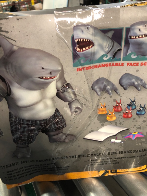 Photo 2 of Beast Kingdom The Suicide Squad: King Shark DAH-035 Dynamic 8ction Action Figure, Multicolor