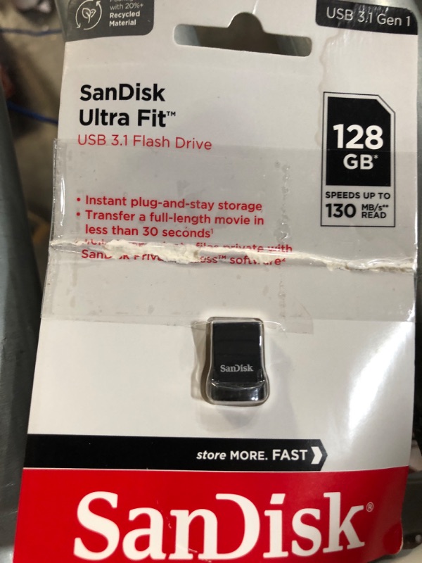 Photo 2 of SanDisk 128GB Ultra Fit USB 3.1 Flash Drive - SDCZ430-128G-G46