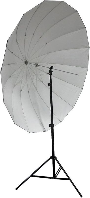 Photo 1 of Neewer® 72"/185cm Silver with Black Cover Reflective Parabolic Umbrella 16 Fiberglass