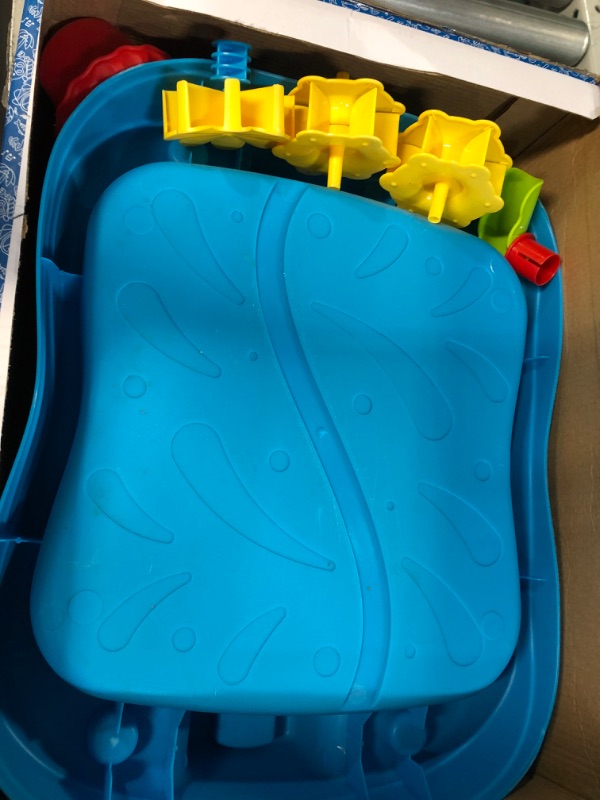 Photo 5 of **SEE NOTES**
Kids Waterfall Water Table Wall for Toddlers, Double-sided Water Wall Play Toys for Age 3-8 Blue Water Table