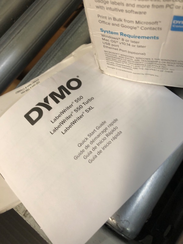 Photo 3 of (PARTS ONLY)DYMO LabelWriter 5XL Label Printer