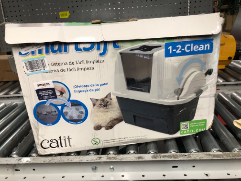 Photo 2 of *USED* LITTLE DAMAGED* Catit SmartSift Cat Litter Box