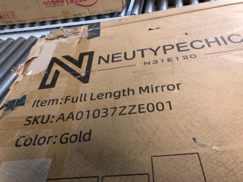 Photo 6 of NeuType Full Length Mirror Gold 