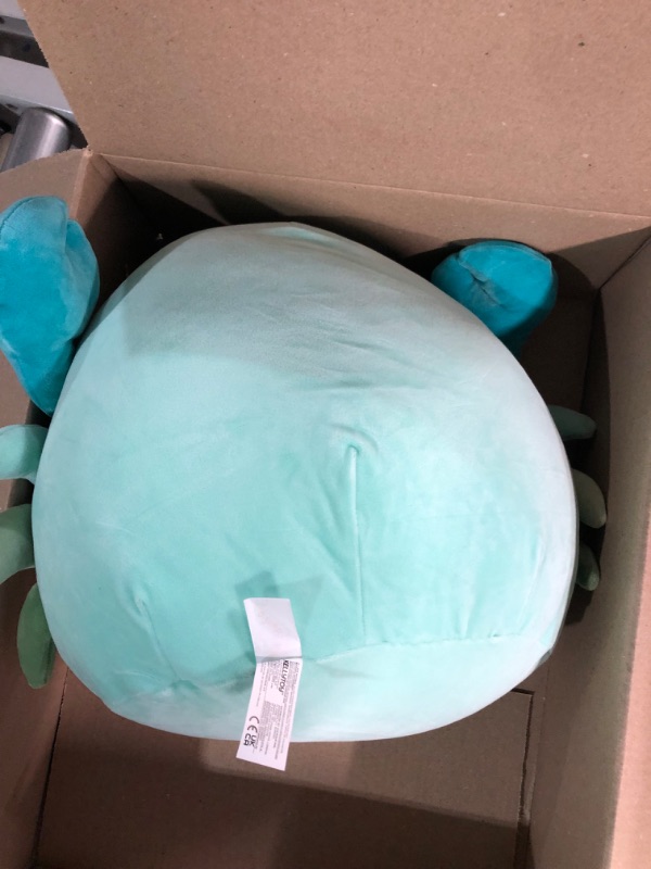 Photo 3 of Squishmallows 14" Xandra The Blue Crab - Official Kellytoy Large Plush - Soft and Squishy Crab Stuffed Animal Toy - Great Gift for Kids