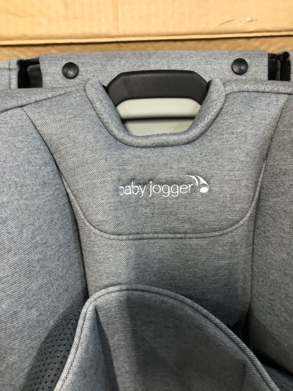 Photo 1 of Baby Jogger City Turn Rotating Convertible Car Seat | Unique Turning Car Seat Rotates for Easy in and Out, Phantom Grey