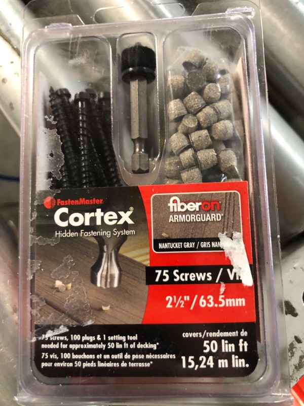 Photo 2 of *SEE PHOTOS* FASTENMASTER Cortex Hidden Fasteners -