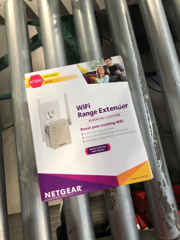 Photo 2 of NETGEAR Wi-Fi Range Extender EX6120 - Coverage Up to 1500 Sq Ft and 25 Devices with AC1200 Dual Band Wireless Signal Booster & Repeater (Up to 1200Mbps Speed), and Compact Wall Plug Design WiFi Extender AC1200