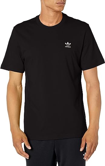 Photo 1 of adidas Originals Men's Trefoil Essentials T-Shirt (black) (xs)
