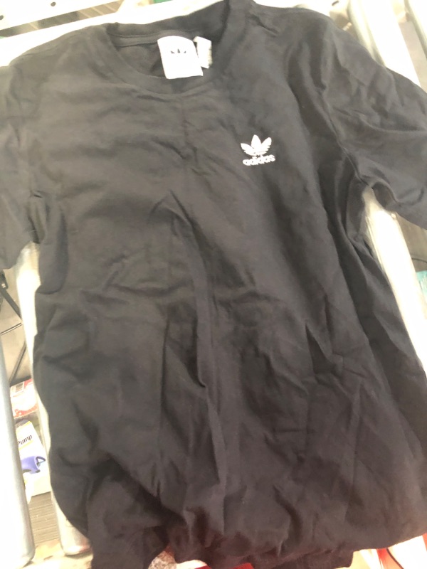 Photo 2 of adidas Originals Men's Trefoil Essentials T-Shirt (black) (xs)
