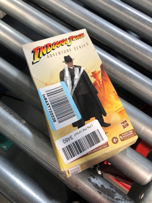 Photo 2 of Indiana Jones Hasbro and The Raiders of The Lost Ark Adventure Series Major Arnold Toht Toy, 6-inch Action Figures, Ages 4 and up (F6061)