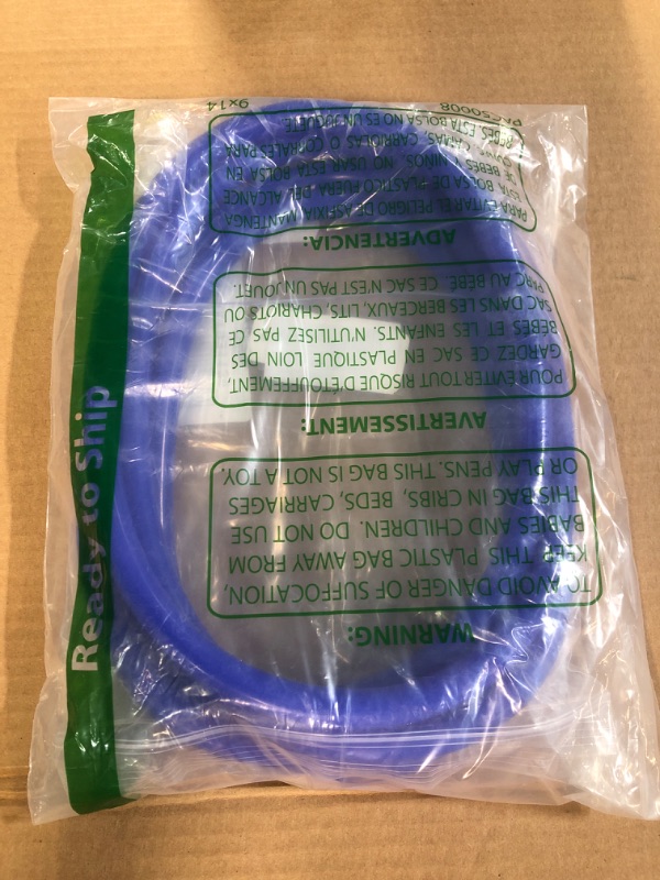 Photo 3 of Silicone Vacuum Tubing Hose Line, 10 Ft 1/4" (6mm) Inner Diameter Hose (Blue)