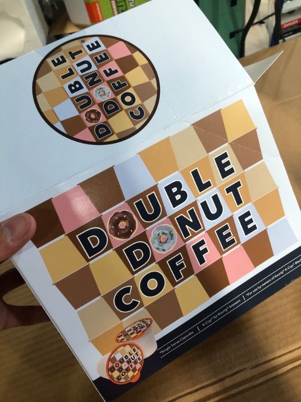 Photo 5 of Double Donut Decaf Flavored Coffee Variety Pack-6 Traditional Flavors 24 Count