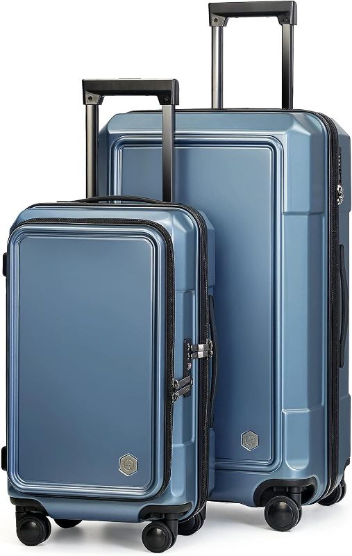 Photo 1 of **MISSING SMALL ONE / NO KEYS** Coolife Luggage 2 Piece Luggage Set 