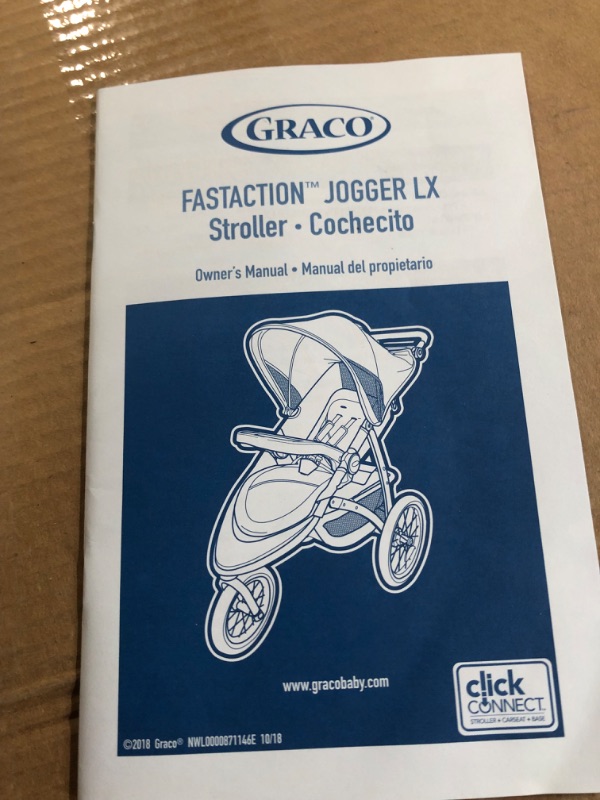 Photo 7 of Graco FastAction Jogger LX Stroller, Redmond FastAction LX Redmond