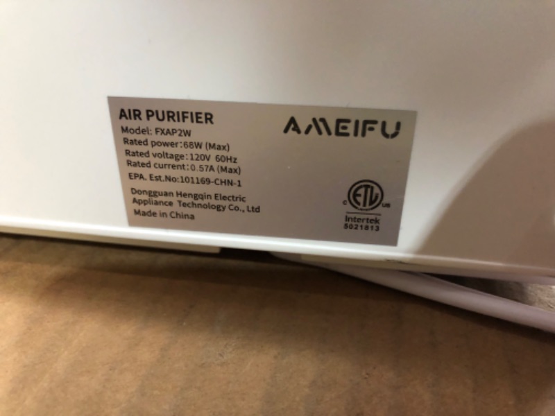 Photo 2 of AMEIFU Air Purifiers for Home  with filter