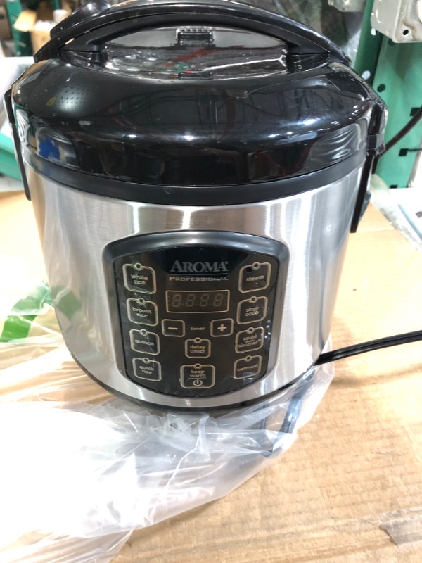 Photo 2 of *FOR PARTS ONLY / NON FUNCTIONING* Aroma Housewares Rice Cooker, 4-Cup