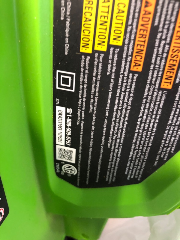 Photo 5 of *MISSING PIECES* Greenworks 40V Brushless Blower / Vacuum 