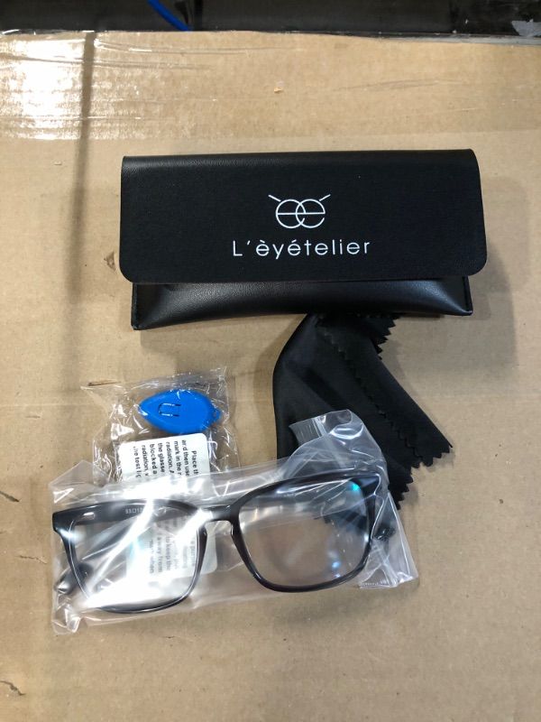 Photo 2 of L'e?ye?telier Blue Light Blocker Computer Screen Glasses for Women and Men Anti Eyestrain