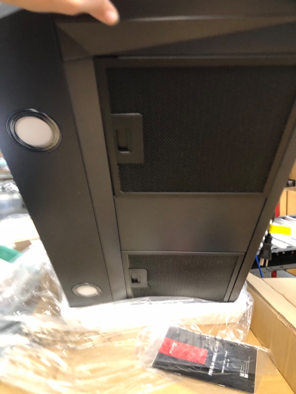 Photo 4 of 30 Inch Range Hood,Gasland Under Cabinet Vent Hood Black