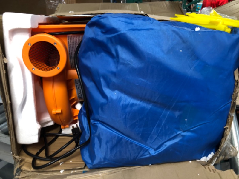 Photo 1 of Baralir 6 in 1 Inflatable Bounce House with Slide and Ball Pit for Kids, 