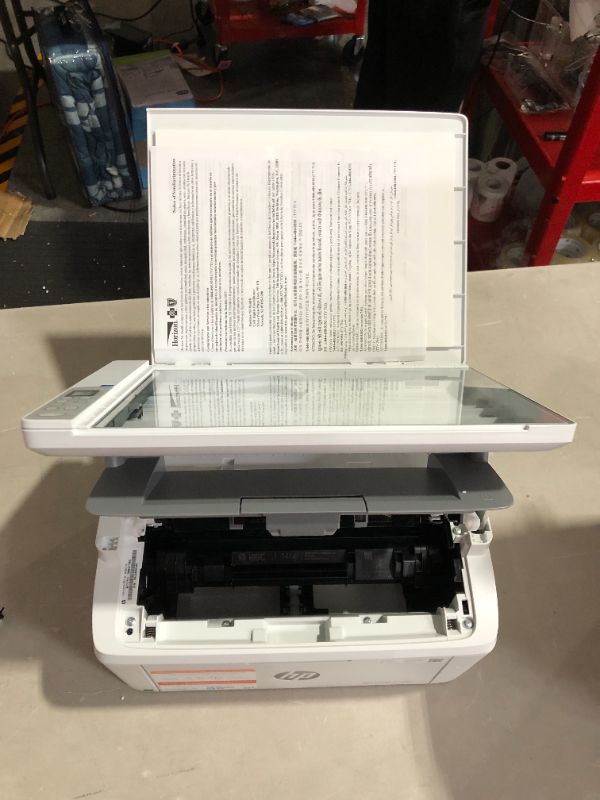 Photo 1 of ***DAMAGED - MISSING PARTS - SEE NOTES***
LaserJet M140we Wireless Black and White Laser Printer