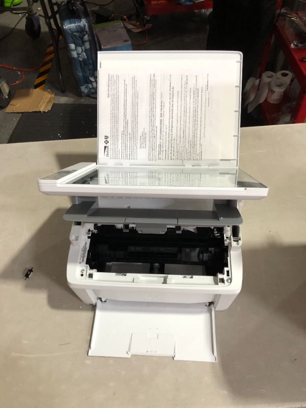 Photo 4 of ***DAMAGED - MISSING PARTS - SEE NOTES***
LaserJet M140we Wireless Black and White Laser Printer